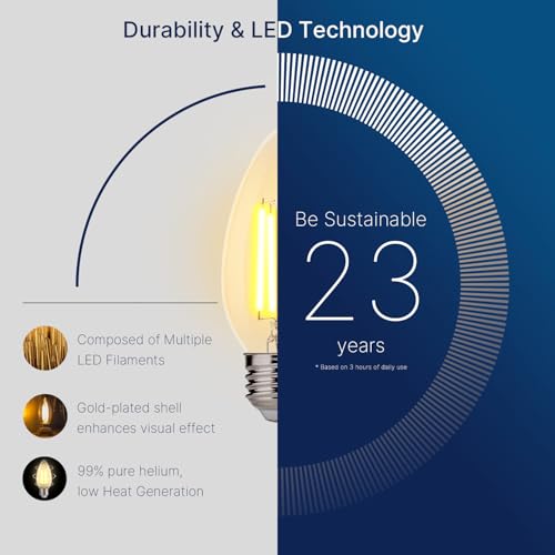 40W Equivalent LED Chandelier Light Bulbs (48 Count)