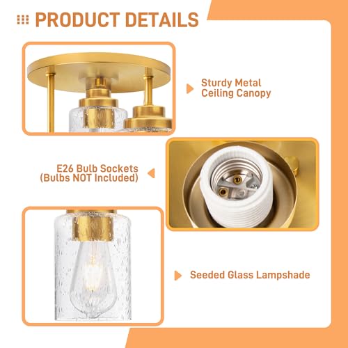 Semi Flush Mount Ceiling Light