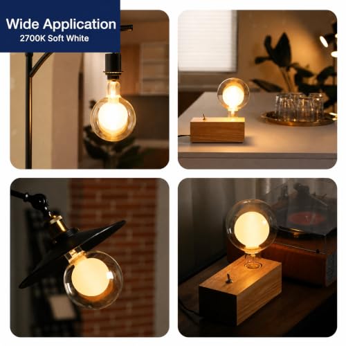 G125 Decorative Large Globe LED Bulb