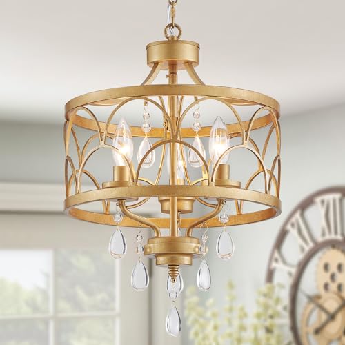 Small Crystal Chandelier