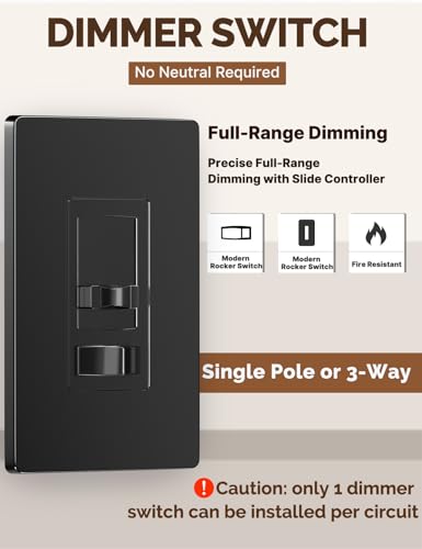 Dimmer Switch 1 Pack