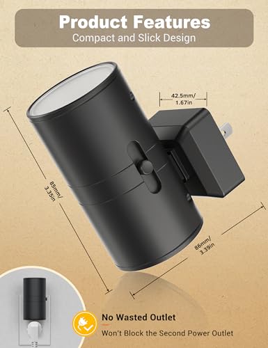 Night Lights Plug into Wall (4 Count)