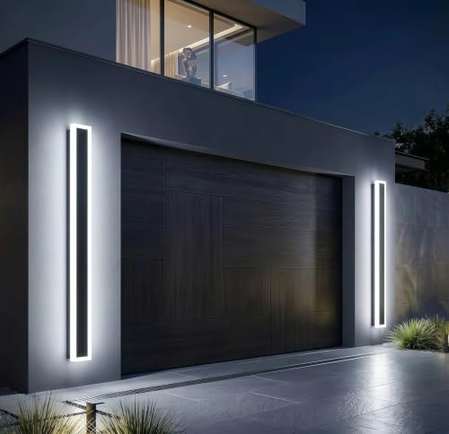 Modern Outdoor Wall Light 2pack 70in (2 Count)