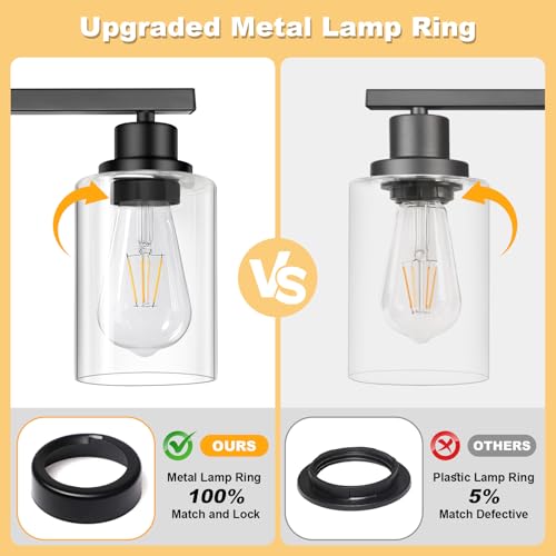 Modern Black Bathroom Light Fixtures
