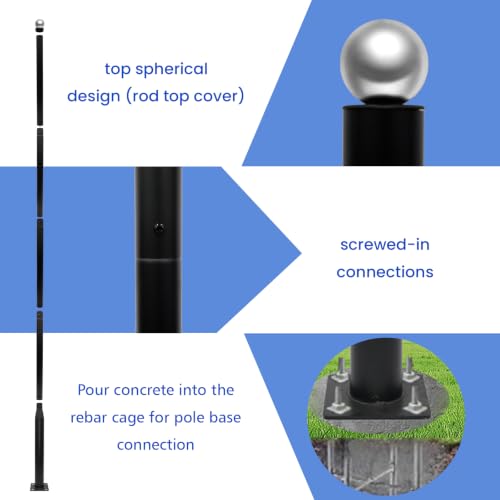 Street Light Pole 16ft Tall (16FT)