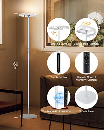 White Floor Lamp