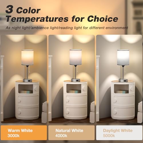 Small Bedside Table Lamp for Bedroom
