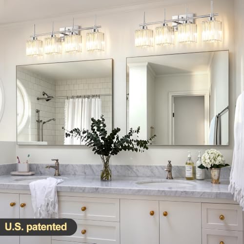 Modern Crystal Bathroom Vanity Light 4