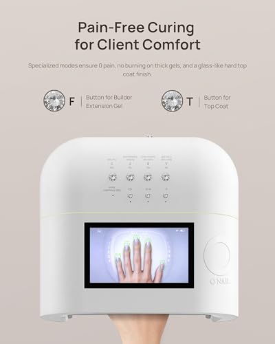 AI UV LED Nail Lamp for Gel Nails