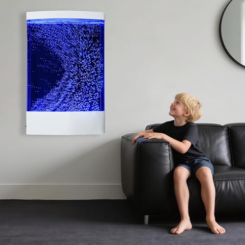 Sensory LED Colorful Bubble Curved Wall