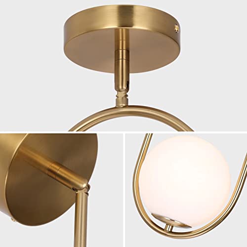 Modern Pendant Lighting Gold Globe Pendant Light Fixture