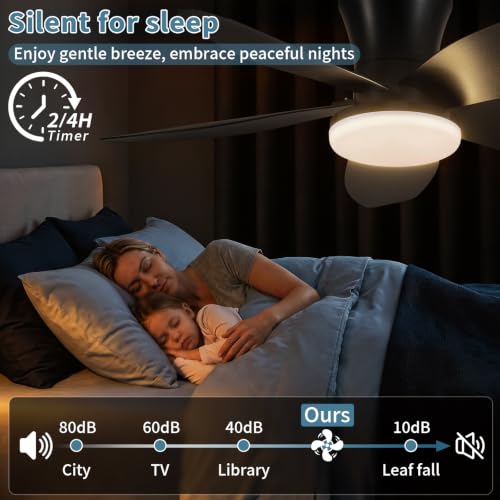 Small Ceiling Fan with Lights (32 Inch)