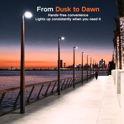 200W LED Parking Lot Light Dusk to Dawn Photocell 5000K 26000LM