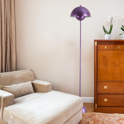 Mid Century Modern Metal Bud Floor Lamp for Home and Office