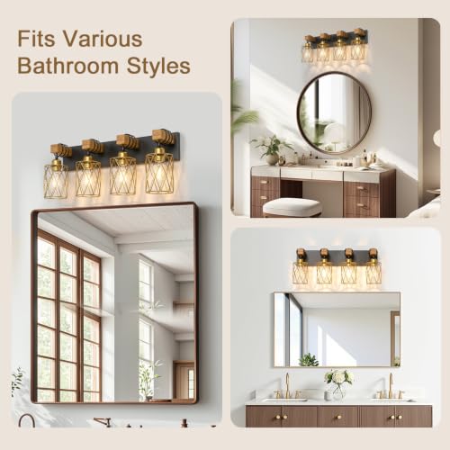 Farmhouse Bathroom Vanity Light