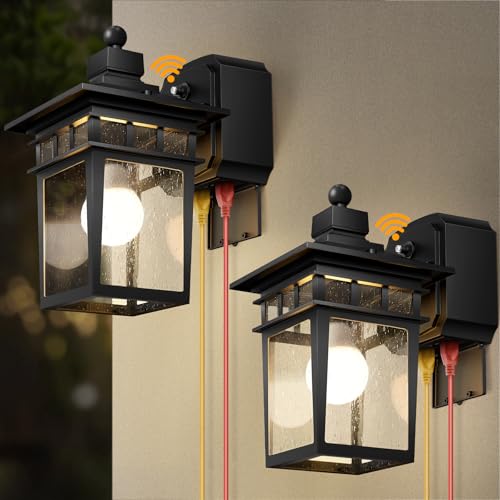 Porch Light with GFCI Outlet (2 Count)