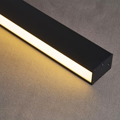 Black ceiling light LED
