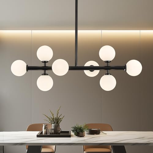 Modern Linear Chandeliers for Dining Room