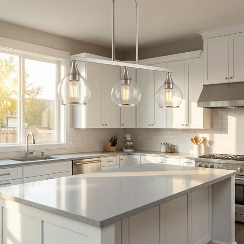 Kitchen Island Linear Pendant Light