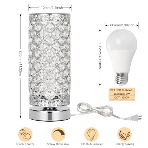 Crystal Table Lamp