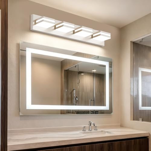 Bathroom Lights Fixtures Over Mirror
