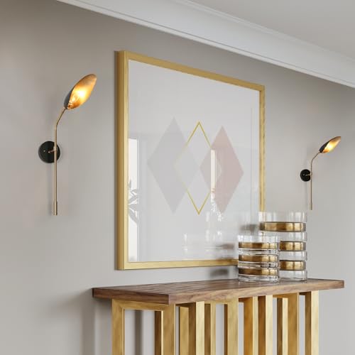 Black and Gold Wall Sconce