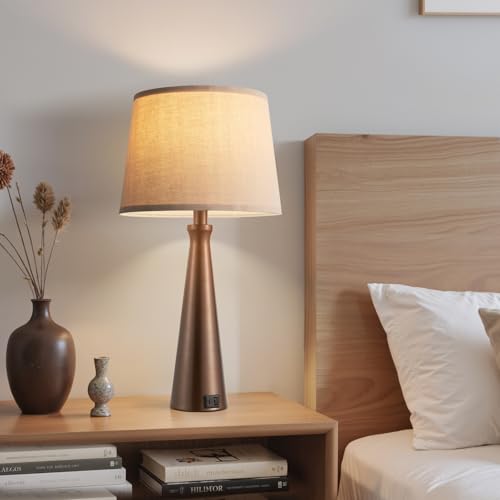 Modern Touch Lamps for Nightstand (2 Count)