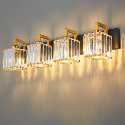 Modern Crystal Bathroom Vanity Light