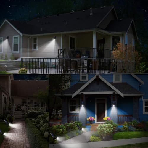 Solar Spot Lights Outdoor Adjustable Spotlights