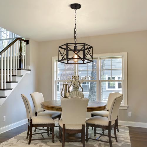 Rustic Farmhouse Metal Pendant Light Fixture One