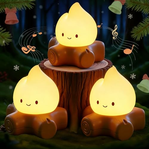3Pcs Campfire Night Light (3 Count)