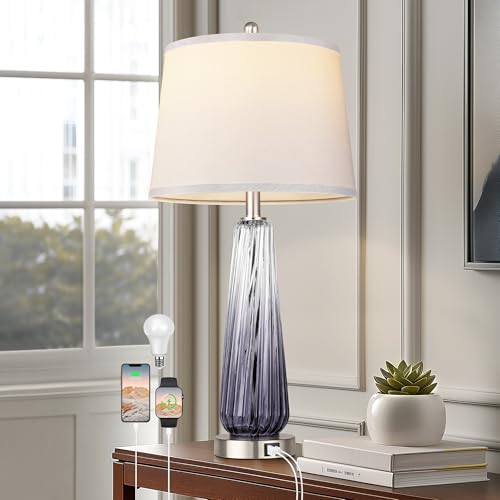Modern Glass Table Lamps
