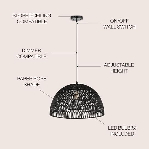 Campana 1 Light Pendant Dome Ceiling Lamp
