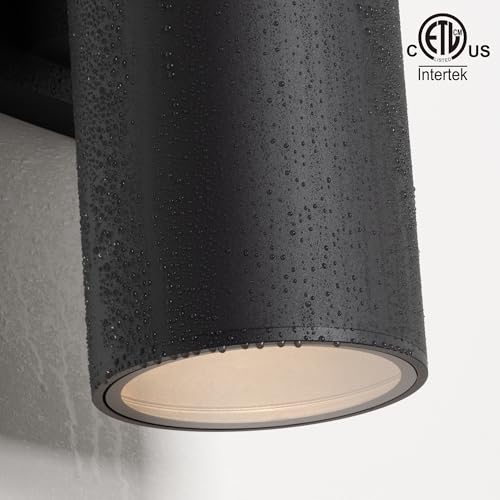 18" Modern Outdoor Porch Light in 2 Lights (4 Count)