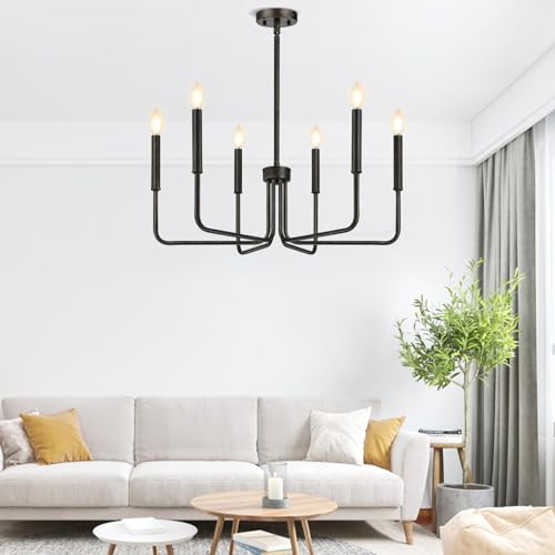 Rustic Black Chandelier