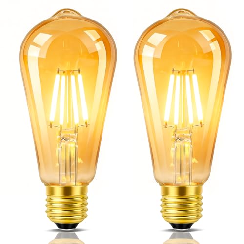 Vintage LED Edison Bulbs 60W Equivalent (2 Count)