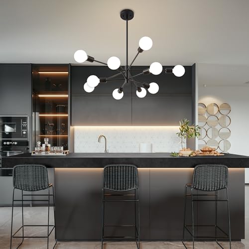 Chandeliers for Dining Room Black 10