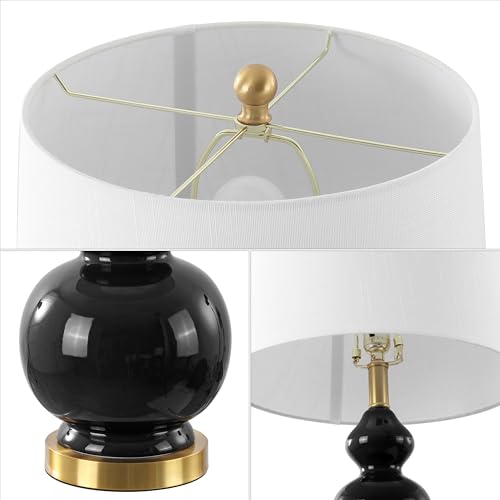 Bowen 27.5" Ceramic Triple Gourd Table Lamp