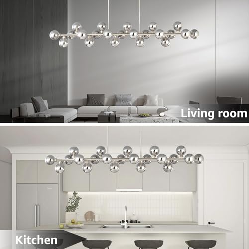 75" L Bubble Chandelier 22