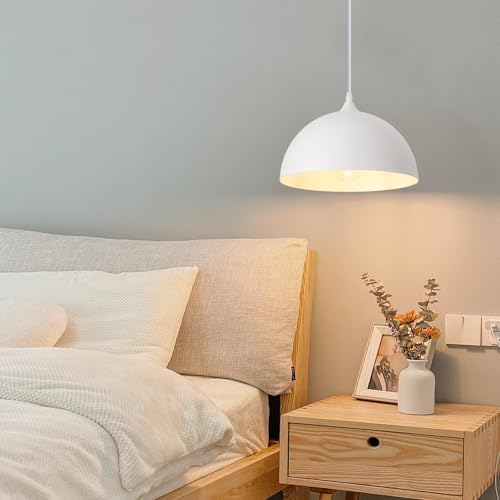 White Plug in Pendant Light (2 Count)