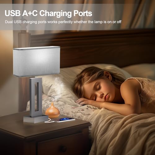 Bedroom Table Lamps Set of 2 (2 Count)