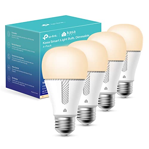 Light Bulbs that works with Alexa and Google Home (4 Count)
