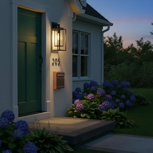 21" Dusk to Dawn Double Cage Outdoor Wall Light