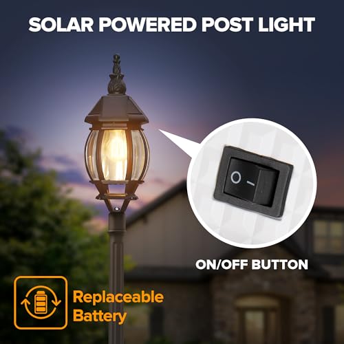 Solar Lamp Post Light