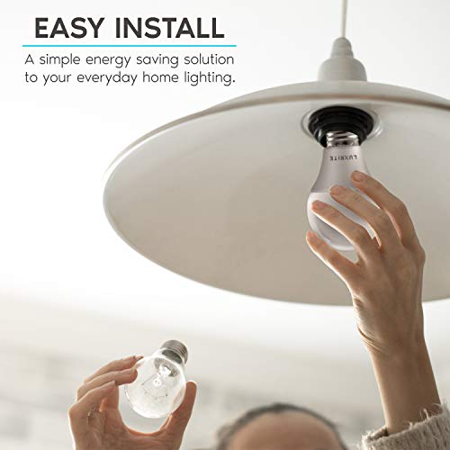 A19 LED Light Bulb 60W Equivalent 800LM 3500K Natural White (4 Count)