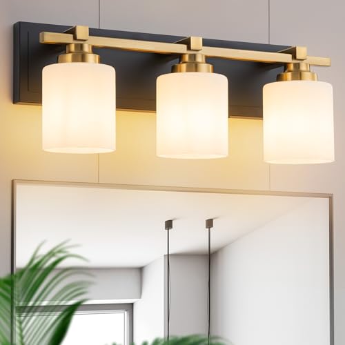 Modern Bathroom Light Fixtures Over Mirror (3 Count)