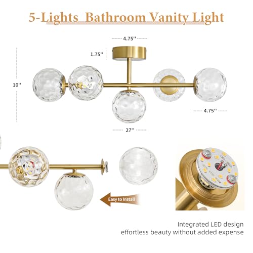 LED Bathroom Vanity Light Fixtures