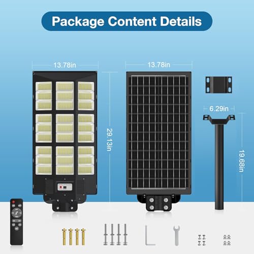 Solar Street Light (2 Count)