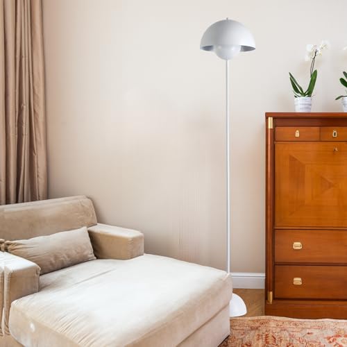Mid Century Modern Metal Bud Floor Lamp for Home and Office