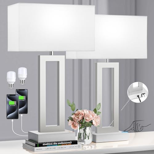 22" Tall Bedroom Lamps for Living Room